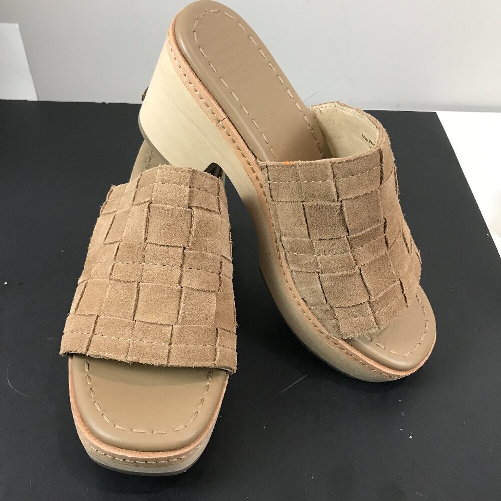 Frye Platform, Wedge Sandal Size 8.5, EU 38, NWOB